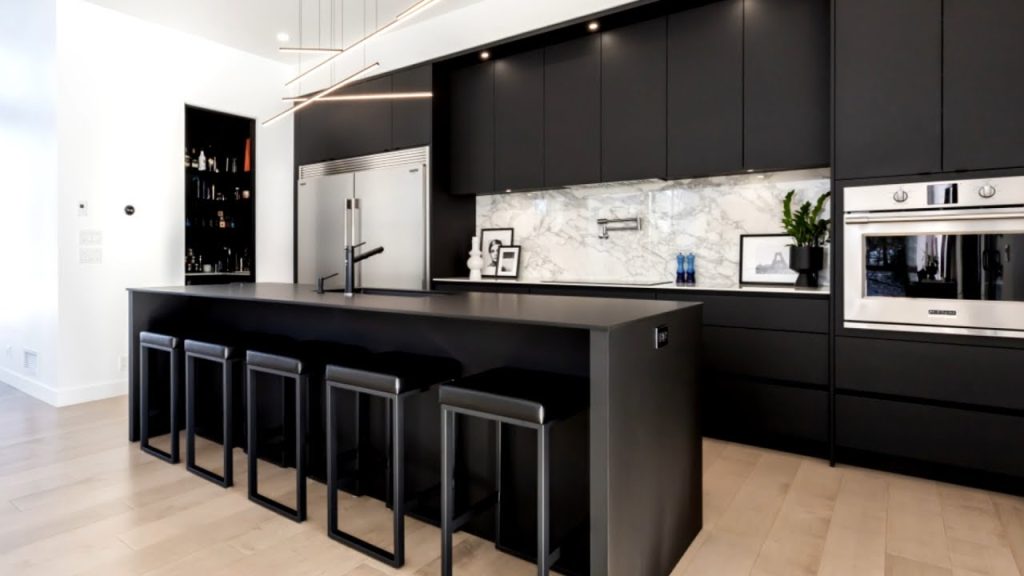 dark kitchen ideas